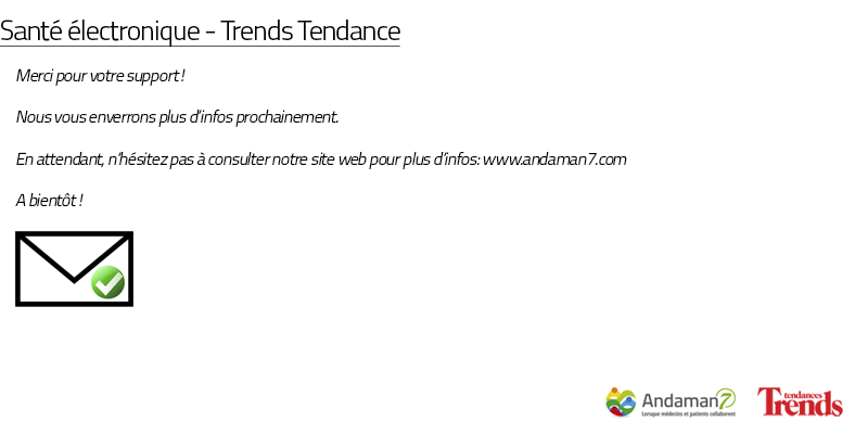 Santé électronique - Trends Tendance