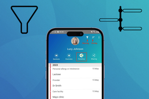 Filters and sorting in the timeline view