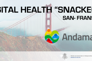 Présents au Digital Health “snackeon” de Maggie De Block à San Fransisco 
